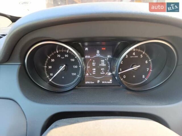 Белый Ленд Ровер Discovery Sport, объемом двигателя 2 л и пробегом 80 тыс. км за 23400 $, фото 1 на Automoto.ua