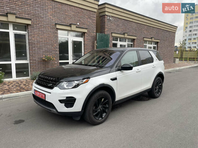 Белый Ленд Ровер Discovery Sport, объемом двигателя 2 л и пробегом 126 тыс. км за 22000 $, фото 4 на Automoto.ua