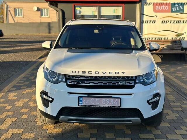 Белый Ленд Ровер Discovery Sport, объемом двигателя 2 л и пробегом 124 тыс. км за 17450 $, фото 1 на Automoto.ua