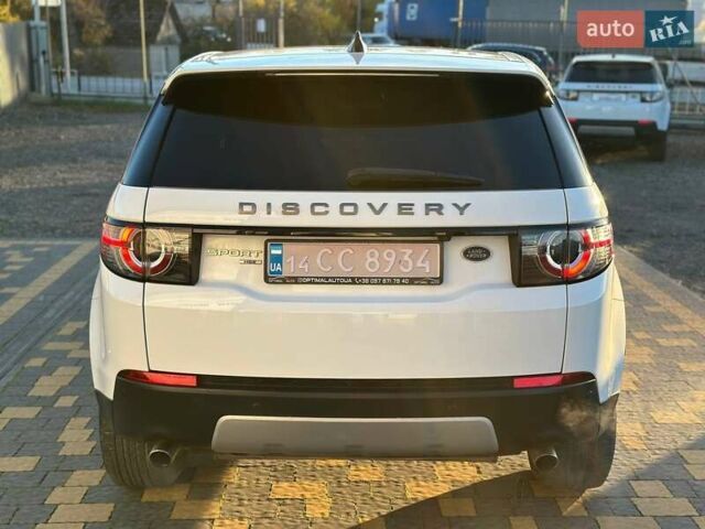 Белый Ленд Ровер Discovery Sport, объемом двигателя 2 л и пробегом 124 тыс. км за 17450 $, фото 7 на Automoto.ua