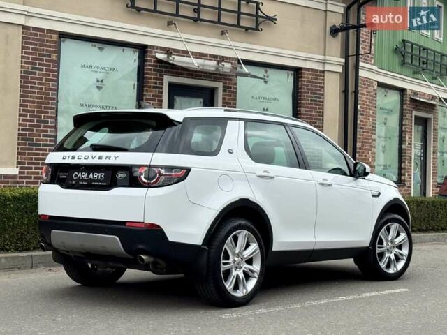 Белый Ленд Ровер Discovery Sport, объемом двигателя 2 л и пробегом 93 тыс. км за 25500 $, фото 10 на Automoto.ua