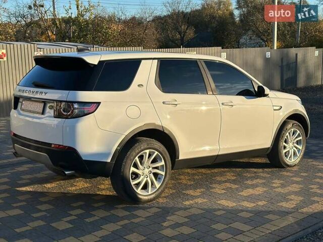 Белый Ленд Ровер Discovery Sport, объемом двигателя 2 л и пробегом 124 тыс. км за 17450 $, фото 5 на Automoto.ua