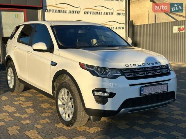 Белый Ленд Ровер Discovery Sport, объемом двигателя 2 л и пробегом 124 тыс. км за 17450 $, фото 2 на Automoto.ua