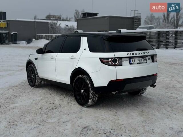 Белый Ленд Ровер Discovery Sport, объемом двигателя 2 л и пробегом 133 тыс. км за 18300 $, фото 12 на Automoto.ua