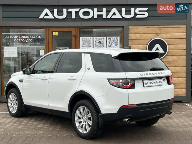 Белый Ленд Ровер Discovery Sport, объемом двигателя 2 л и пробегом 159 тыс. км за 19800 $, фото 6 на Automoto.ua