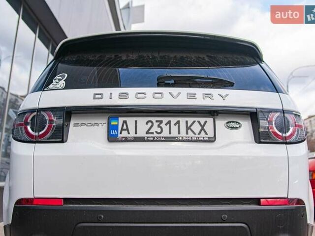 Белый Ленд Ровер Discovery Sport, объемом двигателя 2 л и пробегом 137 тыс. км за 21999 $, фото 9 на Automoto.ua