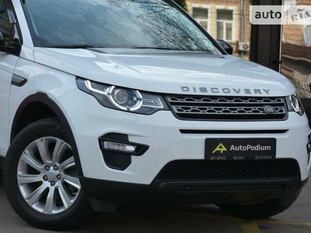 Білий Ленд Ровер Discovery Sport, об'ємом двигуна 2 л та пробігом 103 тис. км за 23999 $, фото 2 на Automoto.ua