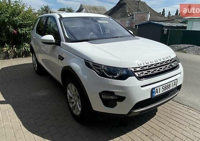 Белый Ленд Ровер Discovery Sport, объемом двигателя 2 л и пробегом 51 тыс. км за 24500 $, фото 11 на Automoto.ua