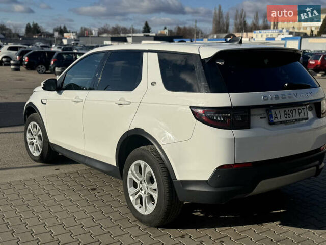 Белый Ленд Ровер Discovery Sport, объемом двигателя 2 л и пробегом 55 тыс. км за 23800 $, фото 7 на Automoto.ua