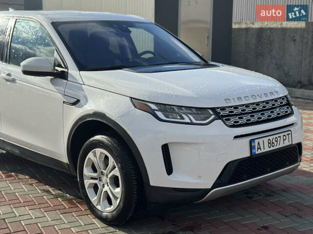 Белый Ленд Ровер Discovery Sport, объемом двигателя 2 л и пробегом 55 тыс. км за 23800 $, фото 1 на Automoto.ua