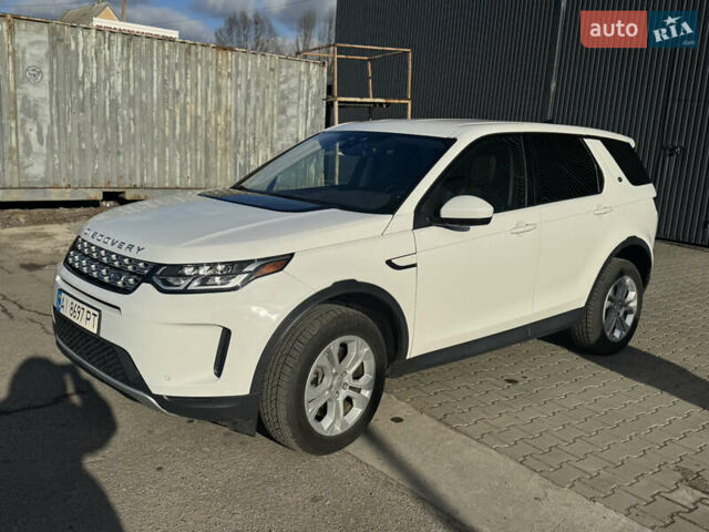 Белый Ленд Ровер Discovery Sport, объемом двигателя 2 л и пробегом 55 тыс. км за 23800 $, фото 9 на Automoto.ua