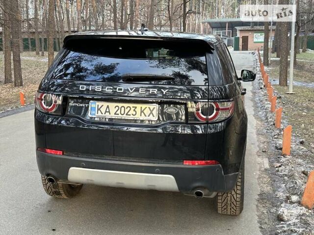 Черный Ленд Ровер Discovery Sport, объемом двигателя 2 л и пробегом 125 тыс. км за 21900 $, фото 11 на Automoto.ua