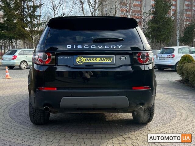 Черный Ленд Ровер Discovery Sport, объемом двигателя 2 л и пробегом 120 тыс. км за 17999 $, фото 5 на Automoto.ua