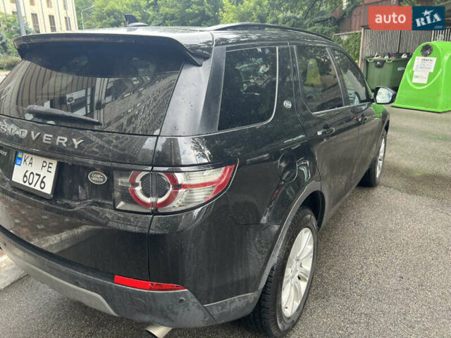 Черный Ленд Ровер Discovery Sport, объемом двигателя 2 л и пробегом 137 тыс. км за 18000 $, фото 4 на Automoto.ua