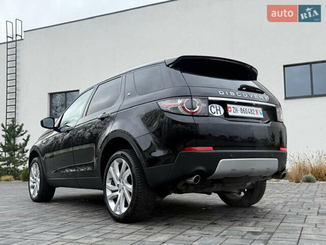 Черный Ленд Ровер Discovery Sport, объемом двигателя 2 л и пробегом 130 тыс. км за 18700 $, фото 8 на Automoto.ua