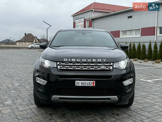 Черный Ленд Ровер Discovery Sport, объемом двигателя 2 л и пробегом 130 тыс. км за 18500 $, фото 2 на Automoto.ua