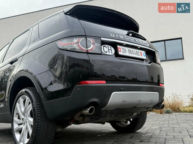 Черный Ленд Ровер Discovery Sport, объемом двигателя 2 л и пробегом 130 тыс. км за 18700 $, фото 18 на Automoto.ua