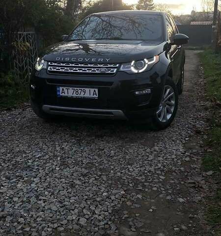Черный Ленд Ровер Discovery Sport, объемом двигателя 2 л и пробегом 270 тыс. км за 17500 $, фото 1 на Automoto.ua