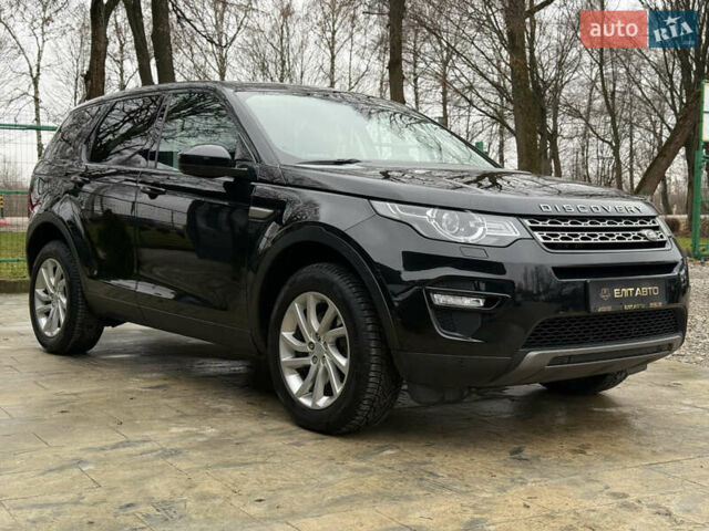 Черный Ленд Ровер Discovery Sport, объемом двигателя 2 л и пробегом 129 тыс. км за 17600 $, фото 1 на Automoto.ua