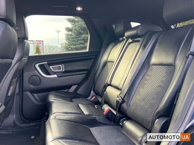 Черный Ленд Ровер Discovery Sport, объемом двигателя 2 л и пробегом 120 тыс. км за 17999 $, фото 11 на Automoto.ua