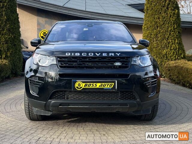 Черный Ленд Ровер Discovery Sport, объемом двигателя 2 л и пробегом 120 тыс. км за 17999 $, фото 1 на Automoto.ua