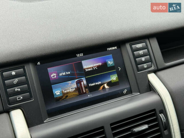 Черный Ленд Ровер Discovery Sport, объемом двигателя 2 л и пробегом 129 тыс. км за 17600 $, фото 19 на Automoto.ua
