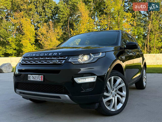 Черный Ленд Ровер Discovery Sport, объемом двигателя 2 л и пробегом 128 тыс. км за 19500 $, фото 4 на Automoto.ua