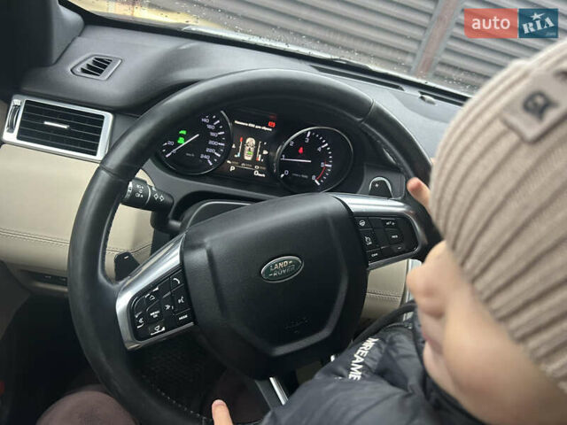 Черный Ленд Ровер Discovery Sport, объемом двигателя 2 л и пробегом 225 тыс. км за 19000 $, фото 10 на Automoto.ua