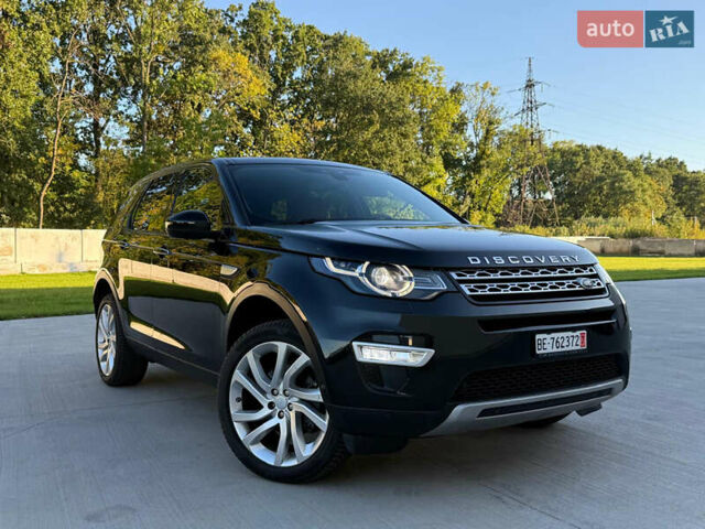Черный Ленд Ровер Discovery Sport, объемом двигателя 2 л и пробегом 128 тыс. км за 19500 $, фото 5 на Automoto.ua
