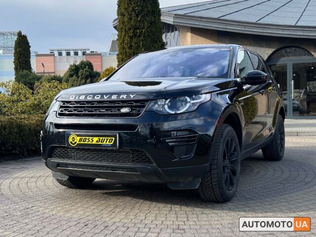 Черный Ленд Ровер Discovery Sport, объемом двигателя 2 л и пробегом 120 тыс. км за 17999 $, фото 2 на Automoto.ua