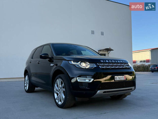 Черный Ленд Ровер Discovery Sport, объемом двигателя 2 л и пробегом 128 тыс. км за 19500 $, фото 7 на Automoto.ua