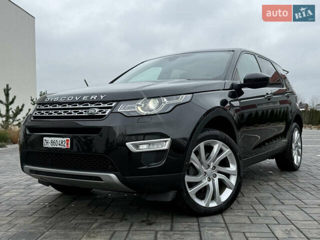 Черный Ленд Ровер Discovery Sport, объемом двигателя 2 л и пробегом 130 тыс. км за 18500 $, фото 14 на Automoto.ua
