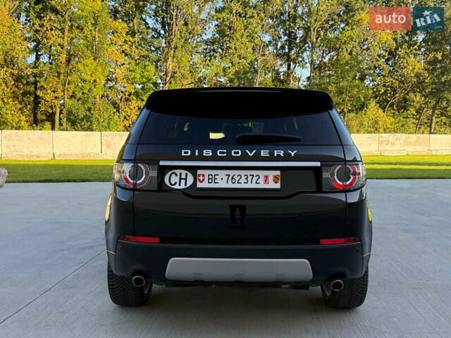 Черный Ленд Ровер Discovery Sport, объемом двигателя 2 л и пробегом 128 тыс. км за 19500 $, фото 8 на Automoto.ua