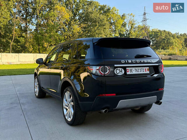Черный Ленд Ровер Discovery Sport, объемом двигателя 2 л и пробегом 128 тыс. км за 19500 $, фото 10 на Automoto.ua