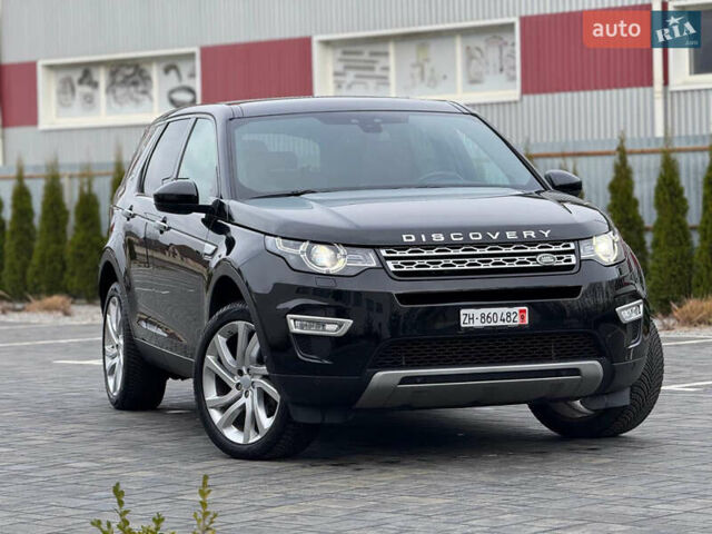 Черный Ленд Ровер Discovery Sport, объемом двигателя 2 л и пробегом 130 тыс. км за 18700 $, фото 69 на Automoto.ua