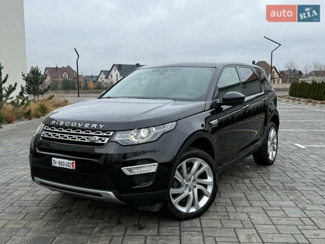 Черный Ленд Ровер Discovery Sport, объемом двигателя 2 л и пробегом 130 тыс. км за 18700 $, фото 1 на Automoto.ua