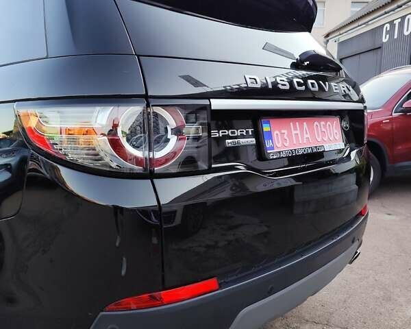 Чорний Ленд Ровер Discovery Sport, об'ємом двигуна 2 л та пробігом 122 тис. км за 16950 $, фото 18 на Automoto.ua
