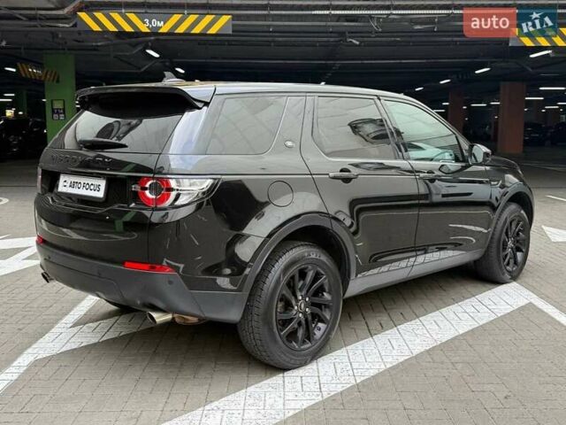 Черный Ленд Ровер Discovery Sport, объемом двигателя 2 л и пробегом 213 тыс. км за 16490 $, фото 5 на Automoto.ua