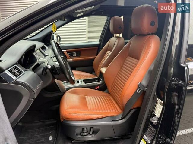 Черный Ленд Ровер Discovery Sport, объемом двигателя 2 л и пробегом 213 тыс. км за 16490 $, фото 6 на Automoto.ua