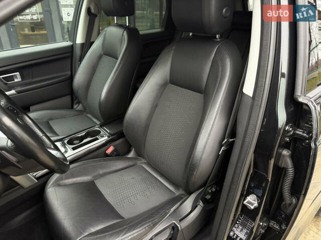 Черный Ленд Ровер Discovery Sport, объемом двигателя 2 л и пробегом 129 тыс. км за 17600 $, фото 13 на Automoto.ua