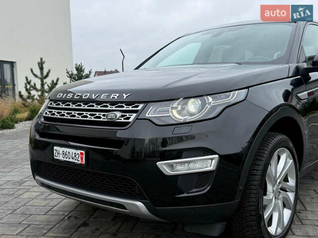 Черный Ленд Ровер Discovery Sport, объемом двигателя 2 л и пробегом 130 тыс. км за 18700 $, фото 10 на Automoto.ua