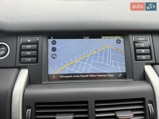 Черный Ленд Ровер Discovery Sport, объемом двигателя 2 л и пробегом 130 тыс. км за 18500 $, фото 74 на Automoto.ua