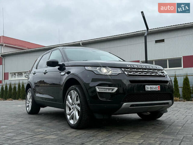 Черный Ленд Ровер Discovery Sport, объемом двигателя 2 л и пробегом 130 тыс. км за 18700 $, фото 9 на Automoto.ua