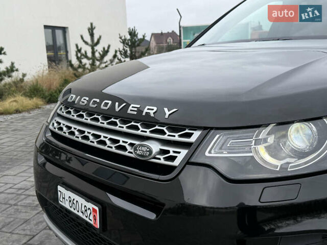 Черный Ленд Ровер Discovery Sport, объемом двигателя 2 л и пробегом 130 тыс. км за 18500 $, фото 12 на Automoto.ua