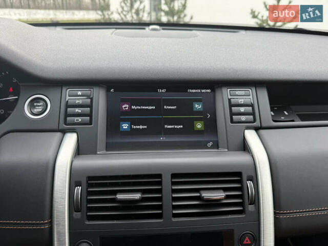 Черный Ленд Ровер Discovery Sport, объемом двигателя 2 л и пробегом 130 тыс. км за 18500 $, фото 73 на Automoto.ua