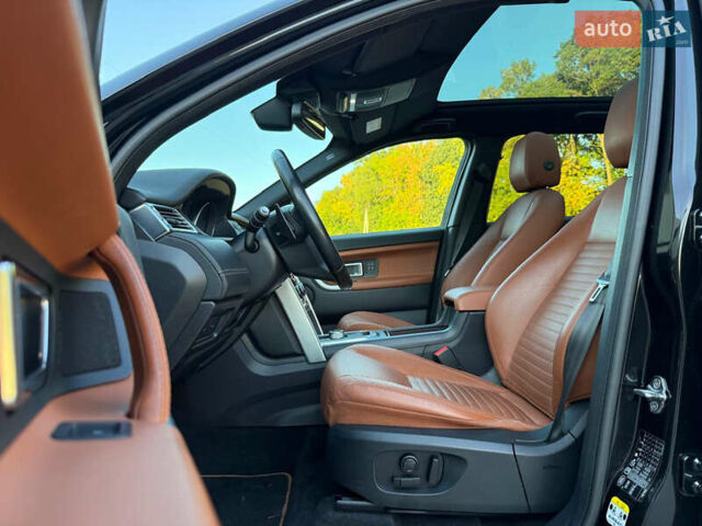 Черный Ленд Ровер Discovery Sport, объемом двигателя 2 л и пробегом 128 тыс. км за 19500 $, фото 22 на Automoto.ua