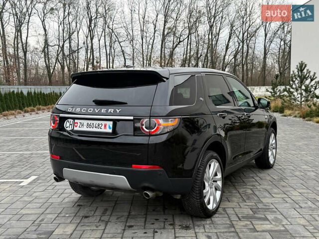 Черный Ленд Ровер Discovery Sport, объемом двигателя 2 л и пробегом 130 тыс. км за 18700 $, фото 6 на Automoto.ua