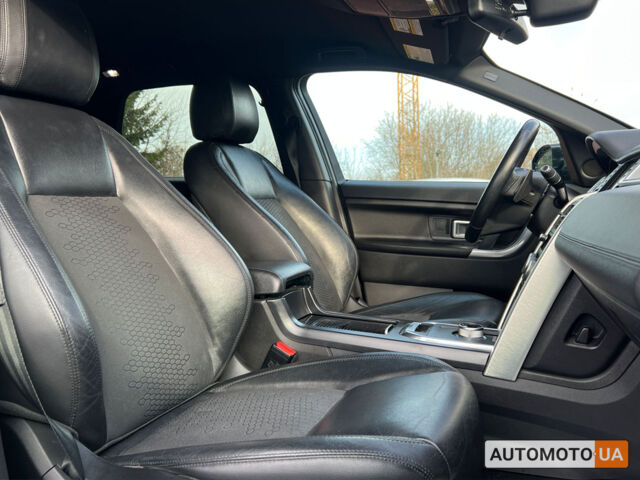 Черный Ленд Ровер Discovery Sport, объемом двигателя 2 л и пробегом 120 тыс. км за 17999 $, фото 8 на Automoto.ua