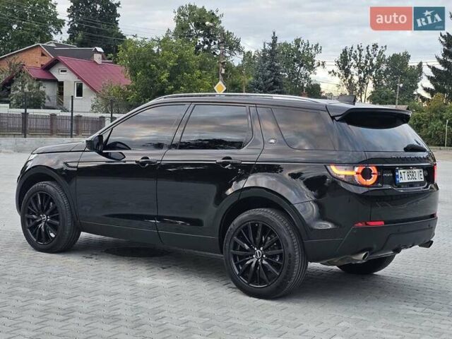 Черный Ленд Ровер Discovery Sport, объемом двигателя 2 л и пробегом 214 тыс. км за 18999 $, фото 7 на Automoto.ua