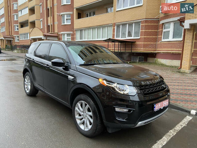 Черный Ленд Ровер Discovery Sport, объемом двигателя 2 л и пробегом 200 тыс. км за 16850 $, фото 8 на Automoto.ua